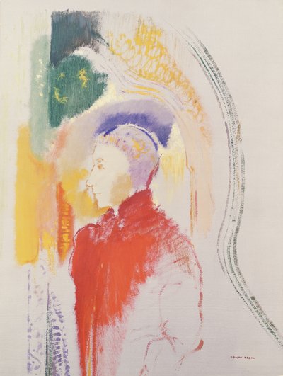 A Figure by Odilon Redon